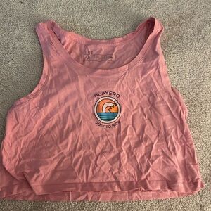 Pink Crop Top